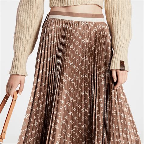 louis vuitton monogram skirt|Designer Skirts & Shorts for Women .